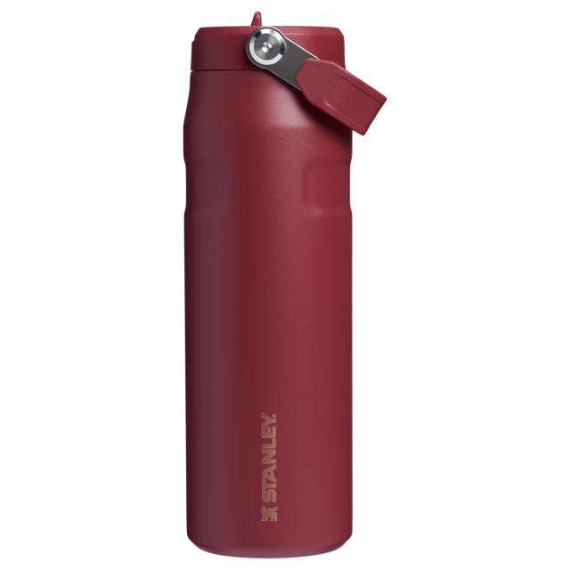 IceFlow Flip Straw 2.0 Water Bottle 24 oz | Leak Resistant