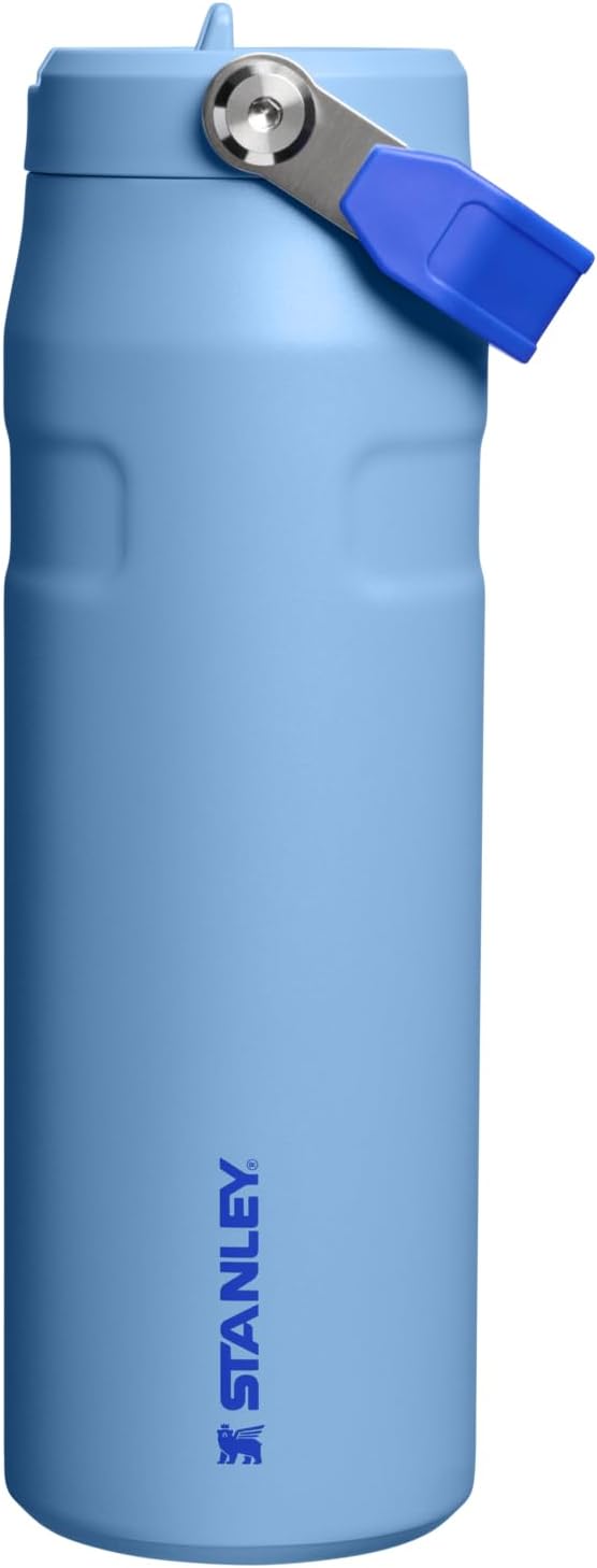 IceFlow Flip Straw 2.0 Water Bottle 24 oz | Leak Resistant