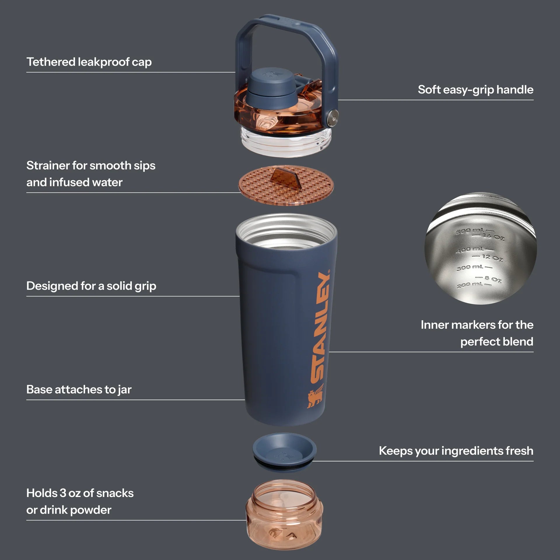 The Activate Shaker Bottle | 20 OZ