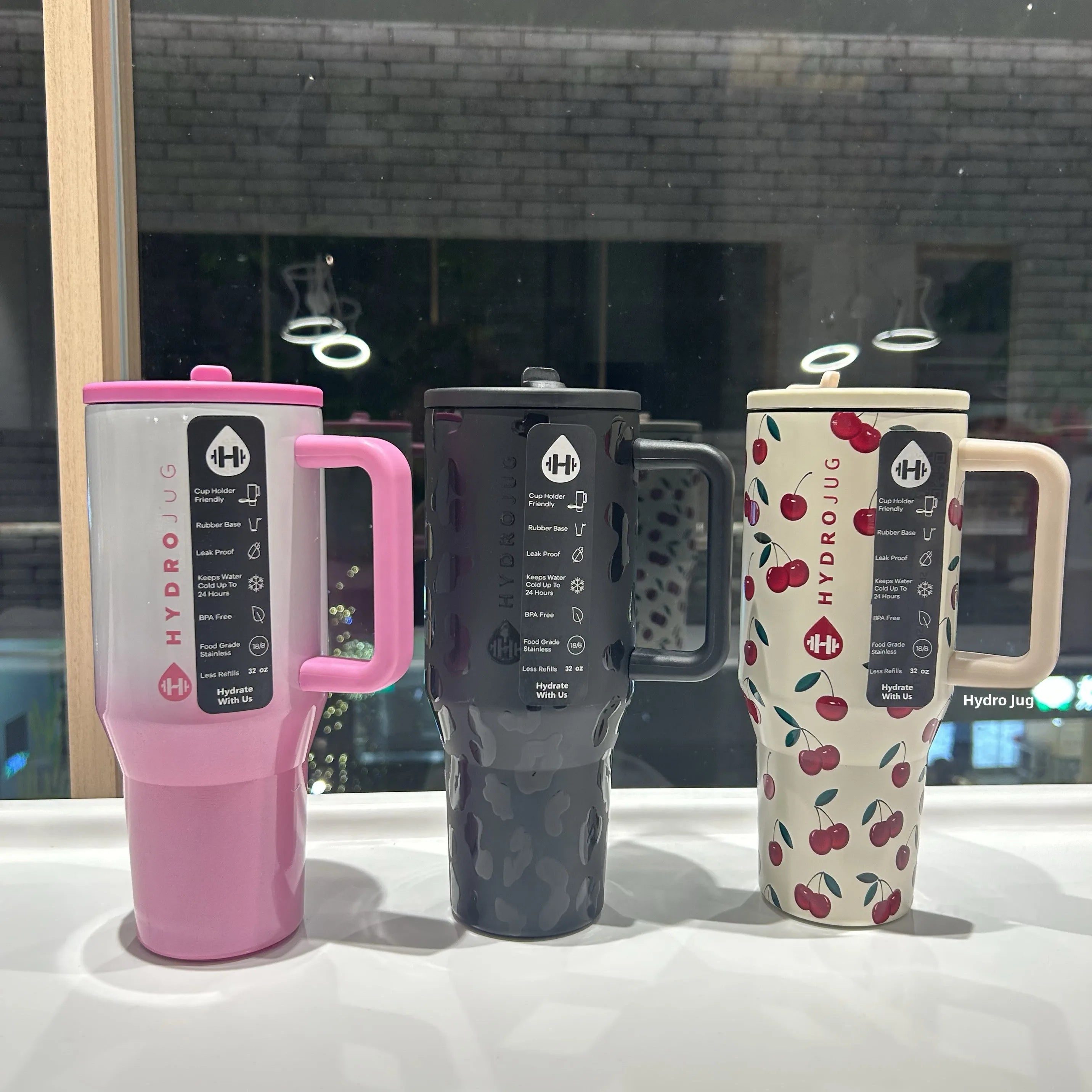 Original HydroJug 32OZ9ML Stainl Steel Insulated Travel St Cup Leakproof Water Bottle New Model for Outdoor Activities