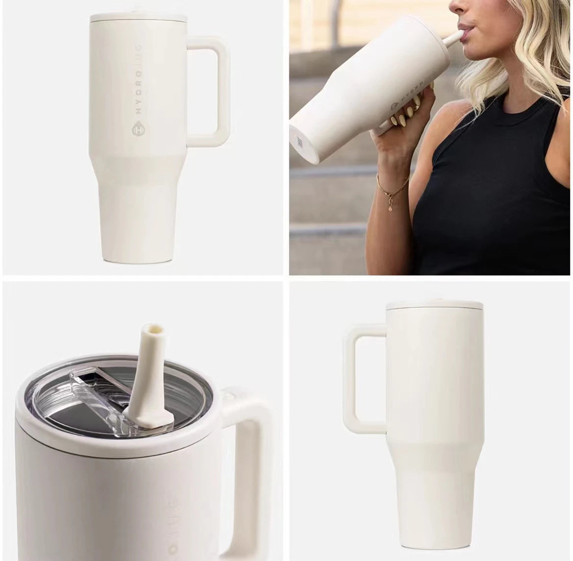 Original HydroJug 32OZ9ML Stainl Steel Insulated Travel St Cup Leakproof Water Bottle New Model for Outdoor Activities