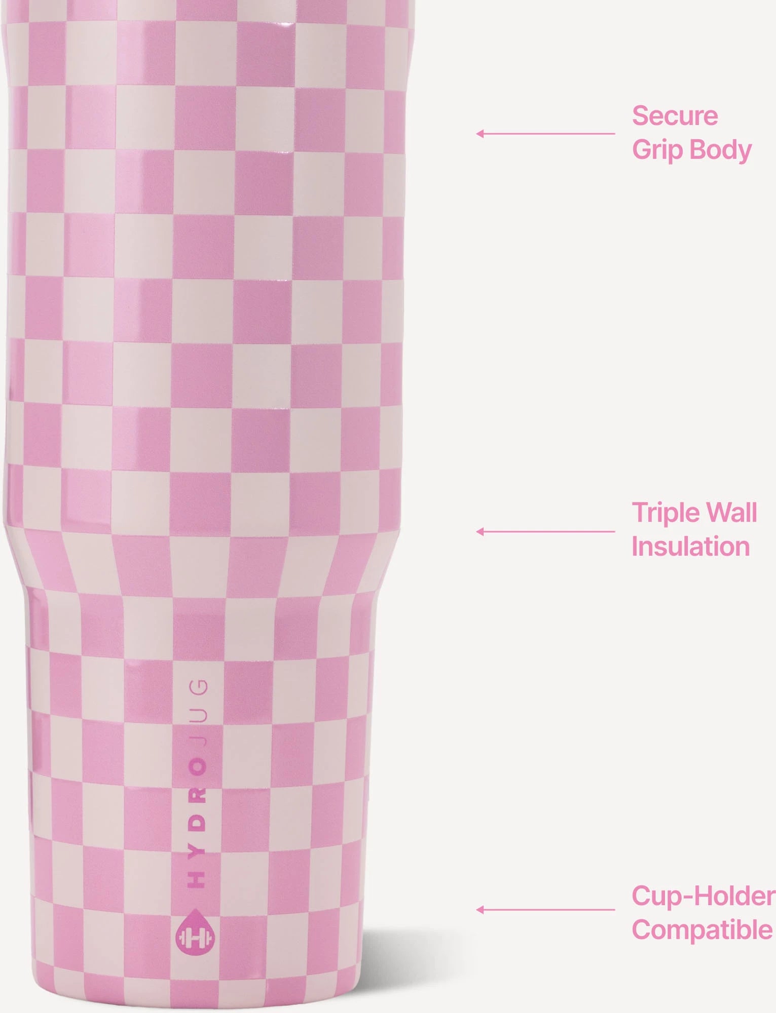 HYDROJUG 32 oz. Sport Bottle - Checkers