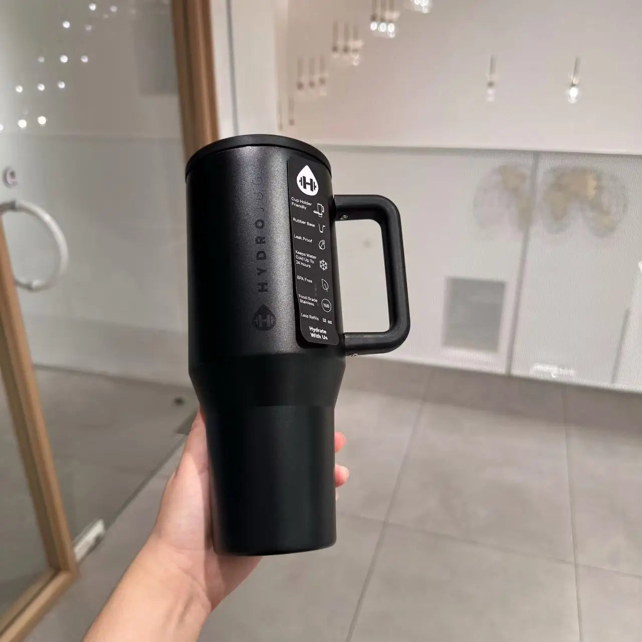 Original HydroJug 32OZ9ML Stainl Steel Insulated Travel St Cup Leakproof Water Bottle New Model for Outdoor Activities