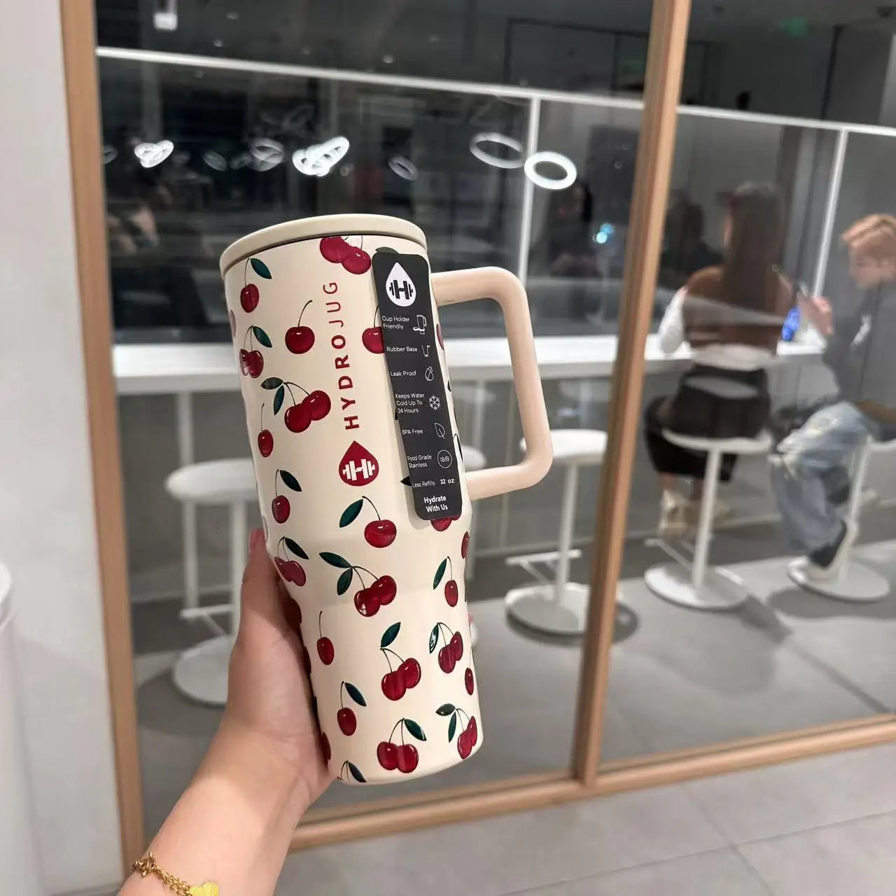Original HydroJug 32OZ9ML Stainl Steel Insulated Travel St Cup Leakproof Water Bottle New Model for Outdoor Activities