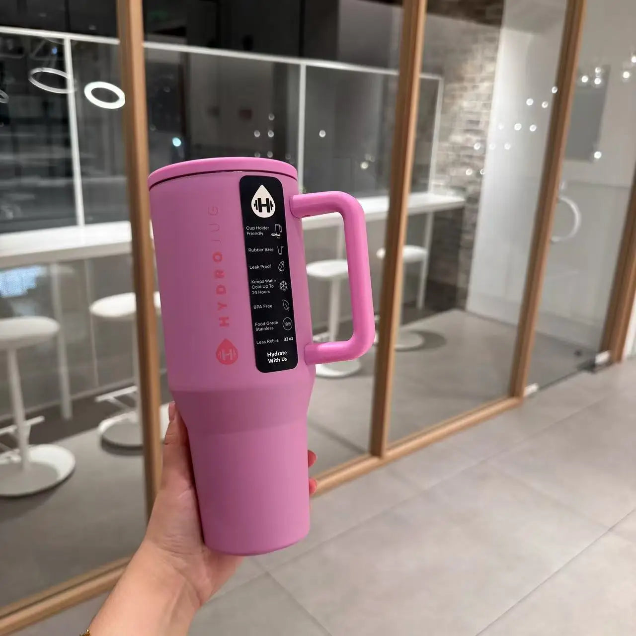 Original HydroJug 32OZ9ML Stainl Steel Insulated Travel St Cup Leakproof Water Bottle New Model for Outdoor Activities