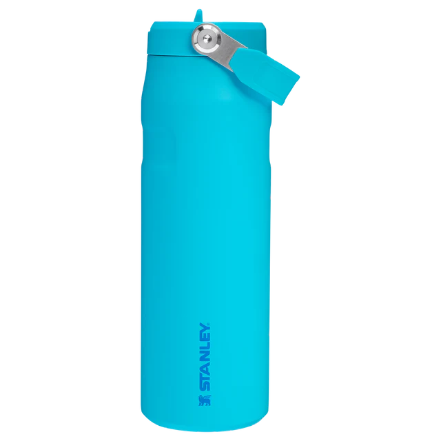 IceFlow Flip Straw 2.0 Water Bottle 24 oz | Leak Resistant