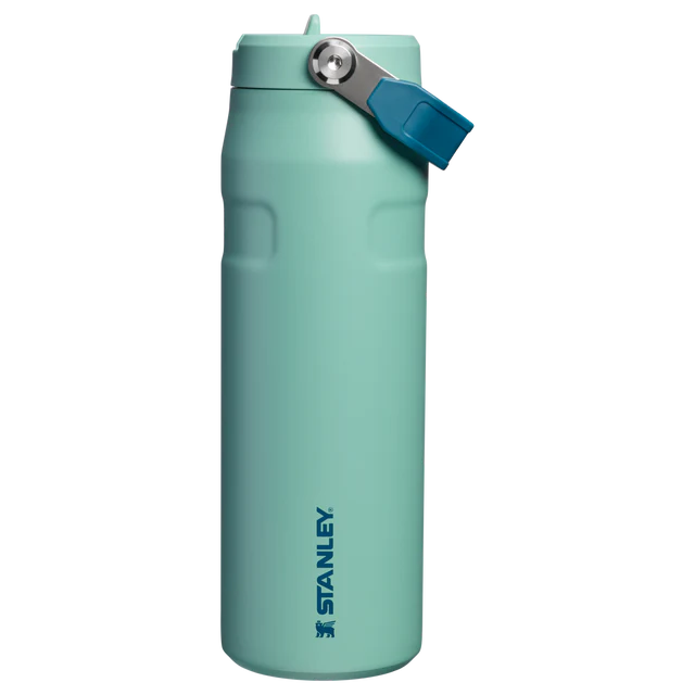 IceFlow Flip Straw 2.0 Water Bottle 24 oz | Leak Resistant