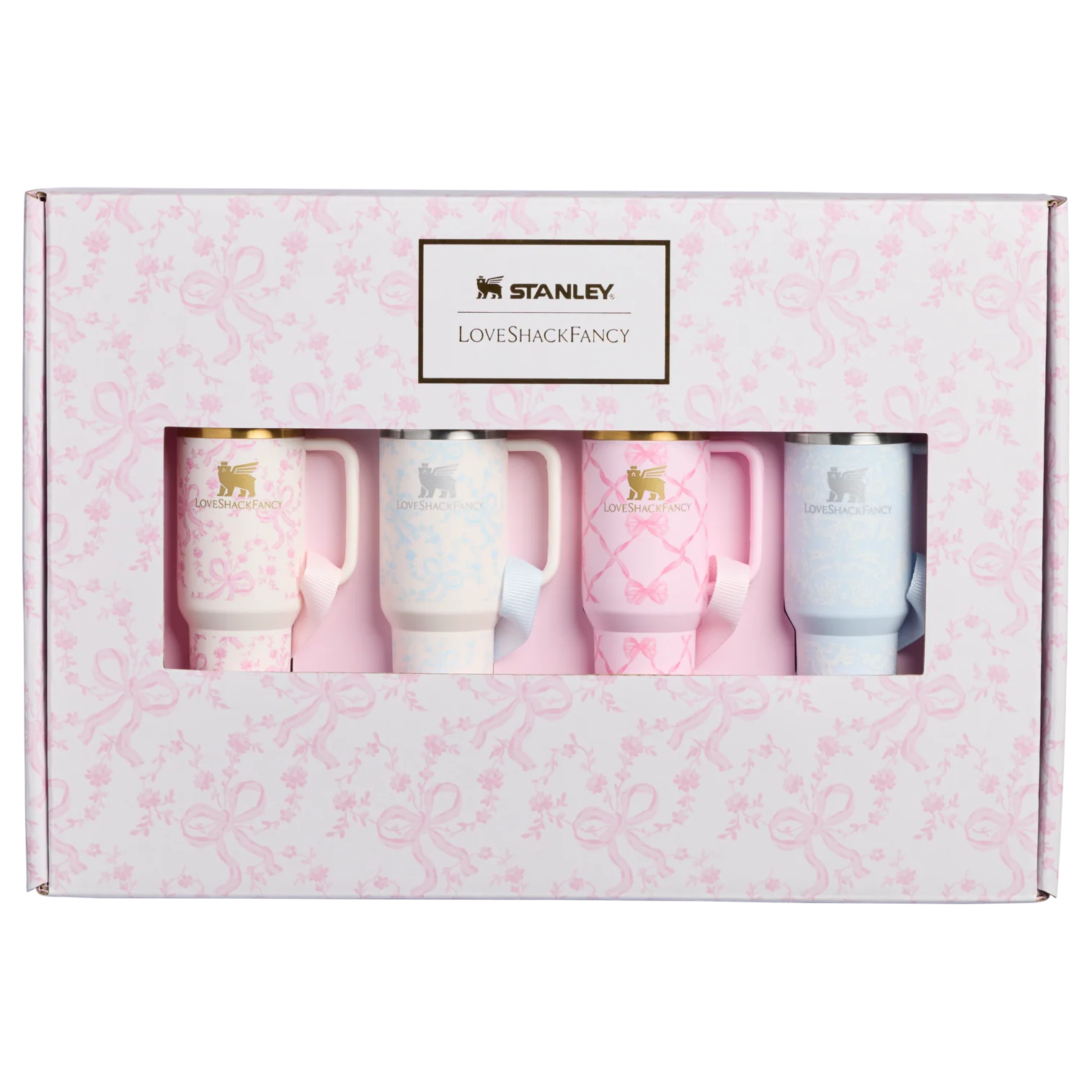 Stanley 1913 x LoveShackFancy Holiday Quencher Ornament Set