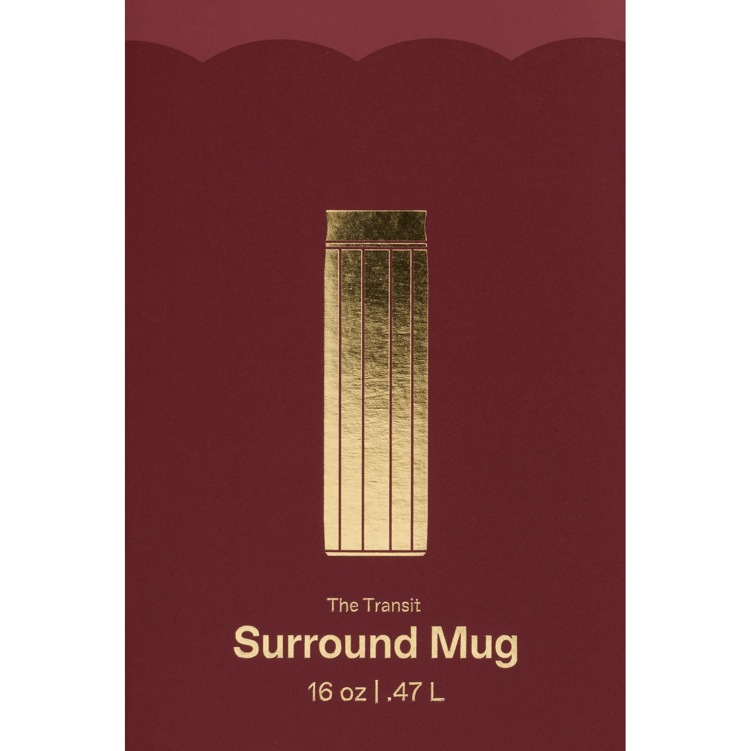 The Valentine's Day Transit Surround Mug | 16 OZ