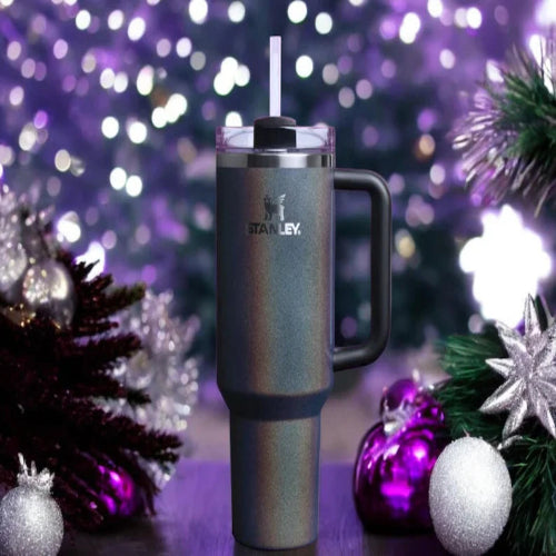 The Midnight Glitz Quencher ProTour Tumbler 40oz/30oz